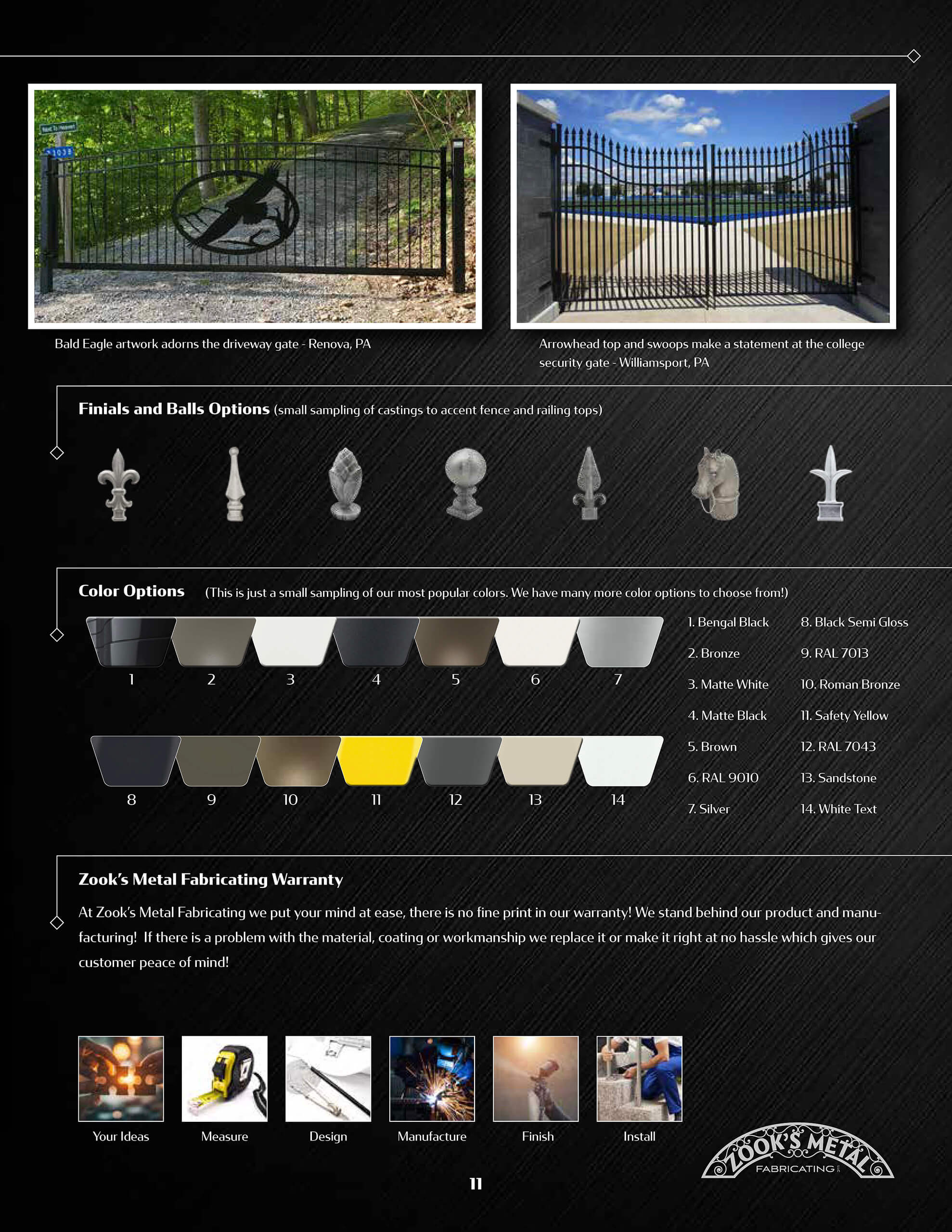 Zook's Metal Fabricating & Railings Allenwood PA