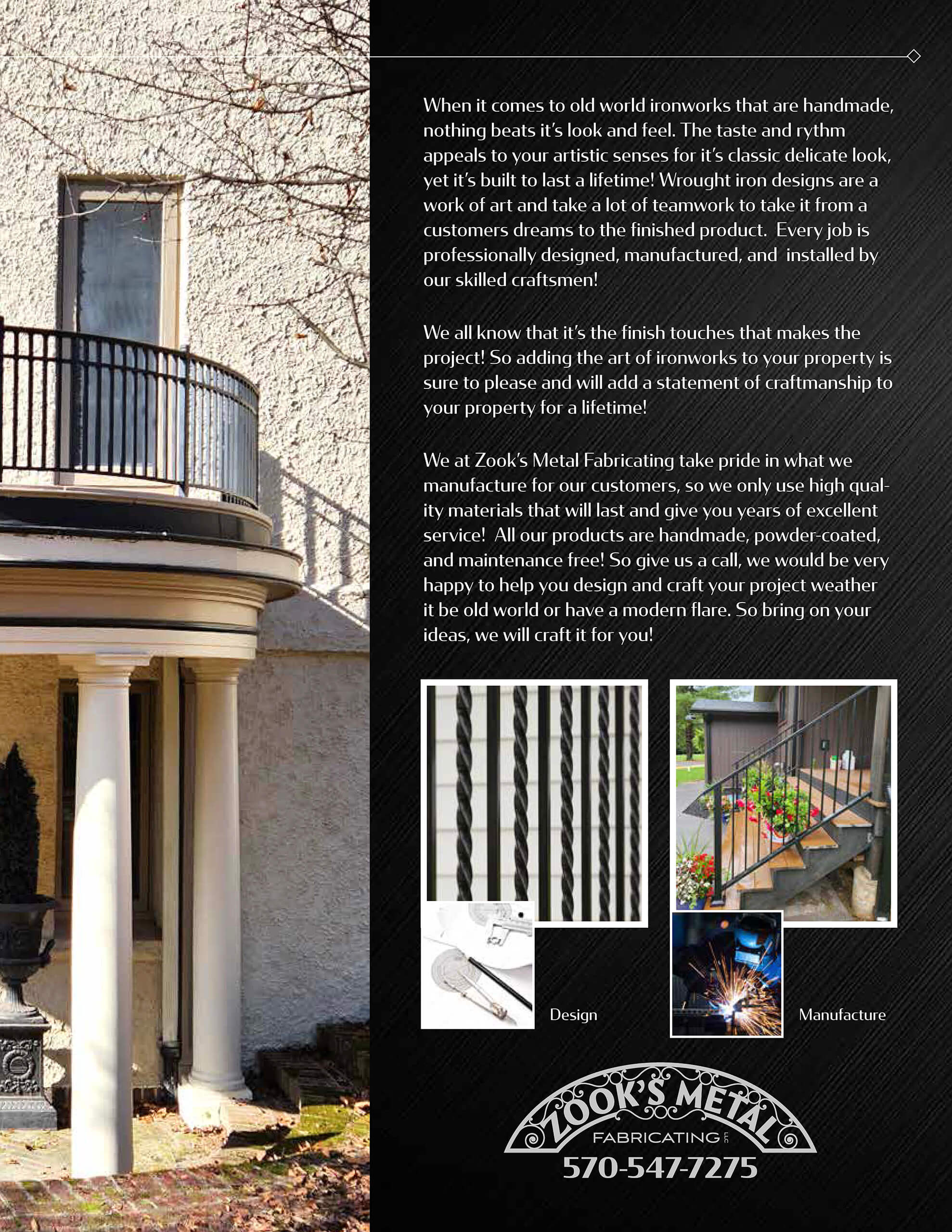 Zook's Metal Fabricating & Railings Allenwood PA