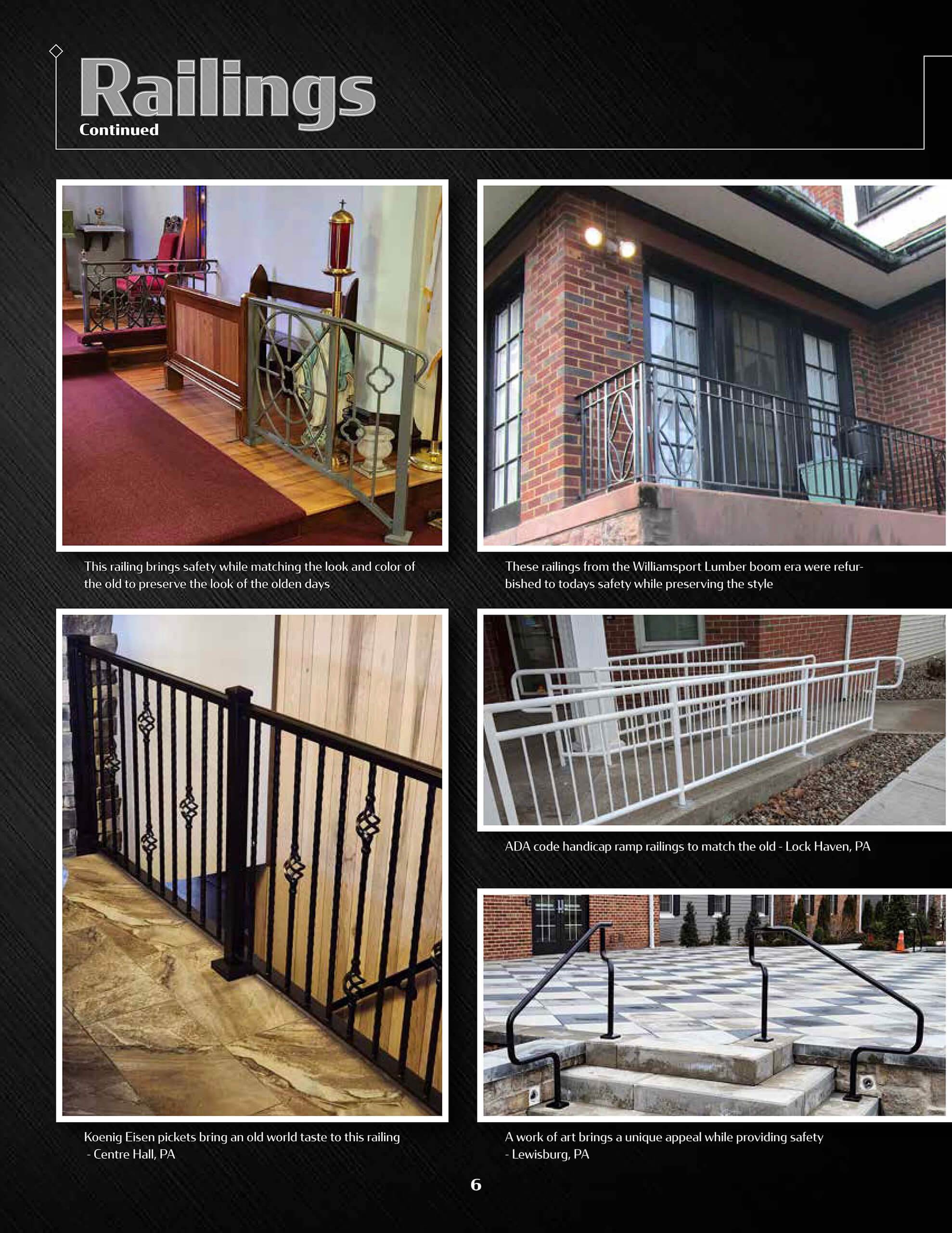 Zook's Metal Fabricating & Railings Allenwood PA