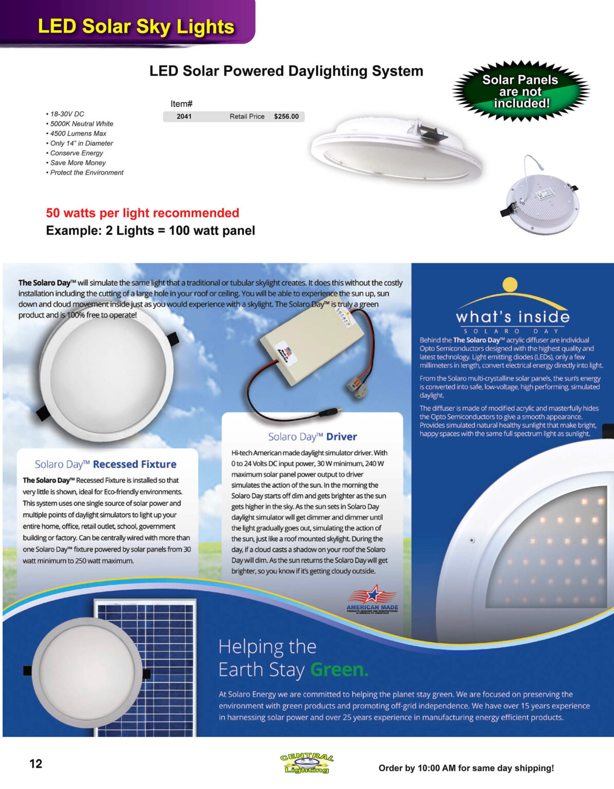 10.30.25 Central Lighting Fall 2025 Product Catalog Page 12