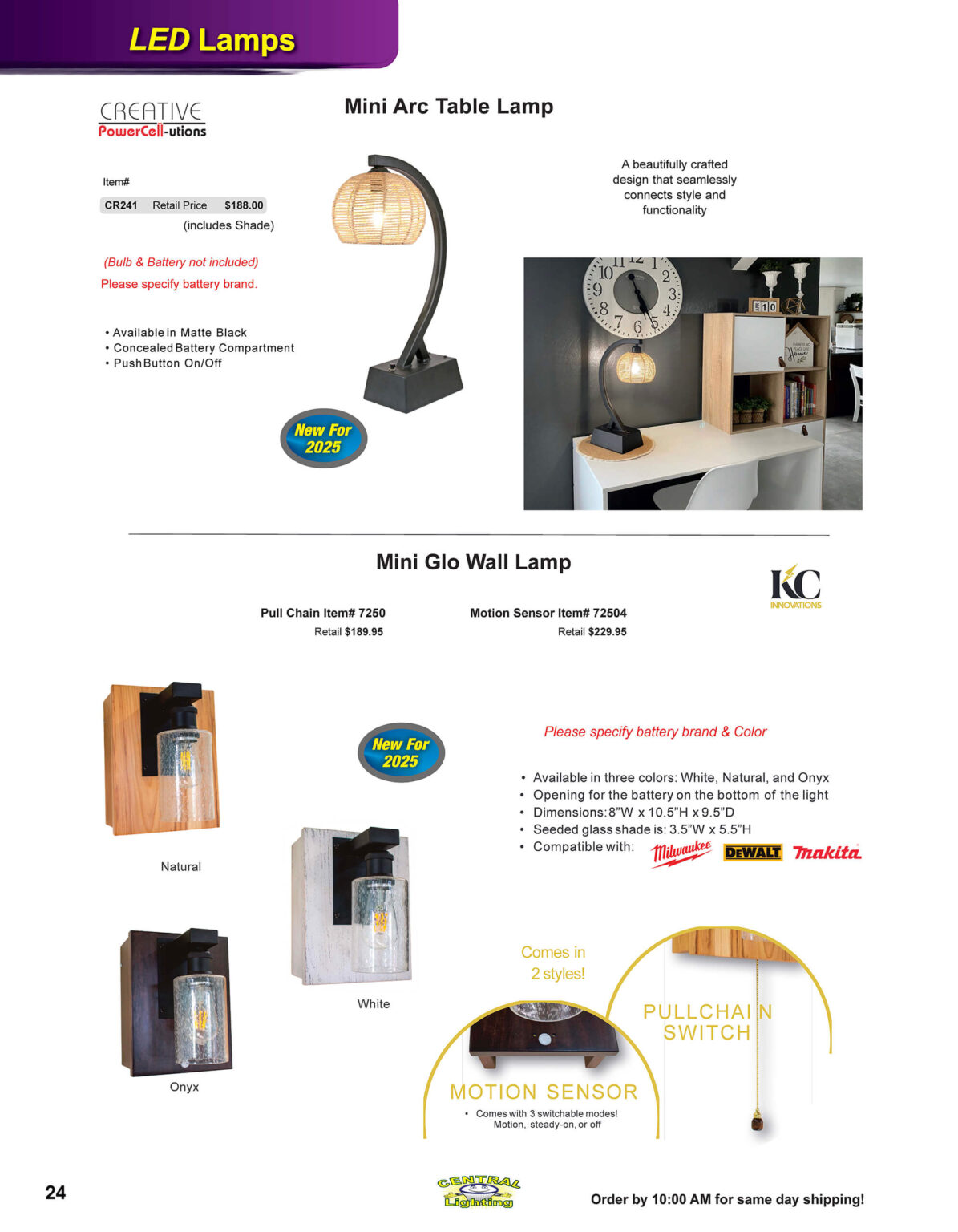 10.30.25 Central Lighting Fall 2025 Product Catalog Page 24