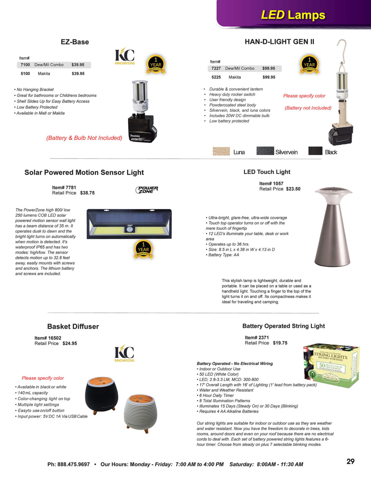 10.30.25 Central Lighting Fall 2025 Product Catalog Page 29