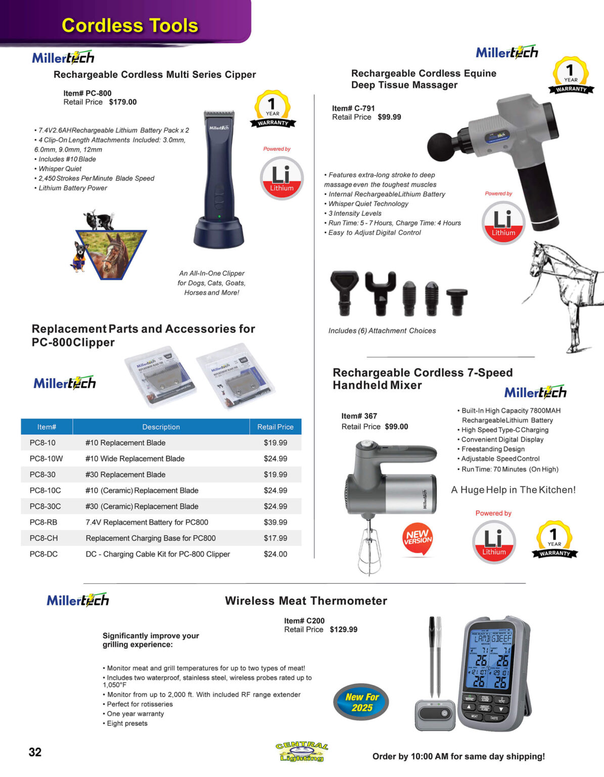 10.30.25 Central Lighting Fall 2025 Product Catalog Page 32