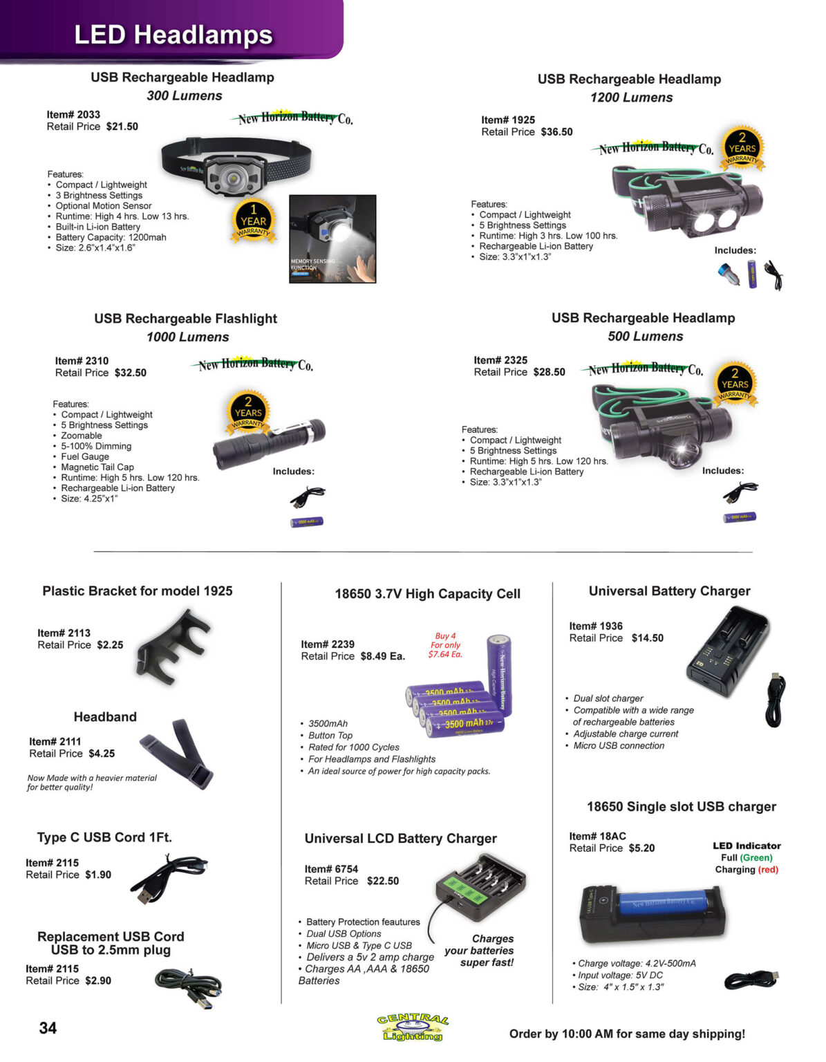 10.30.25 Central Lighting Fall 2025 Product Catalog Page 34