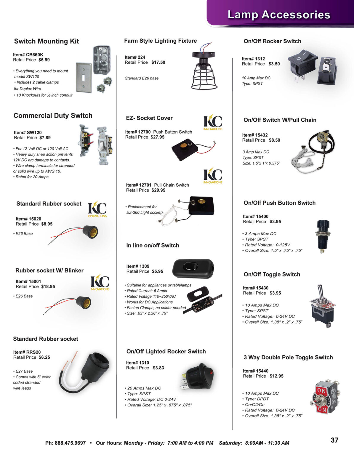 10.30.25 Central Lighting Fall 2025 Product Catalog Page 37