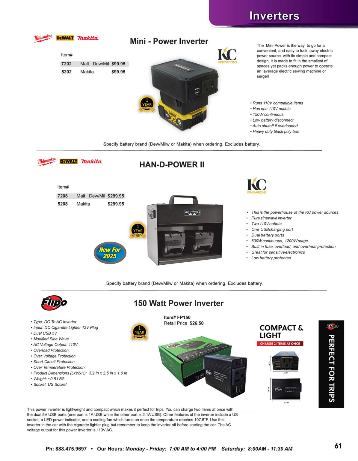 10.30.25 Central Lighting Fall 2025 Product Catalog Page 61
