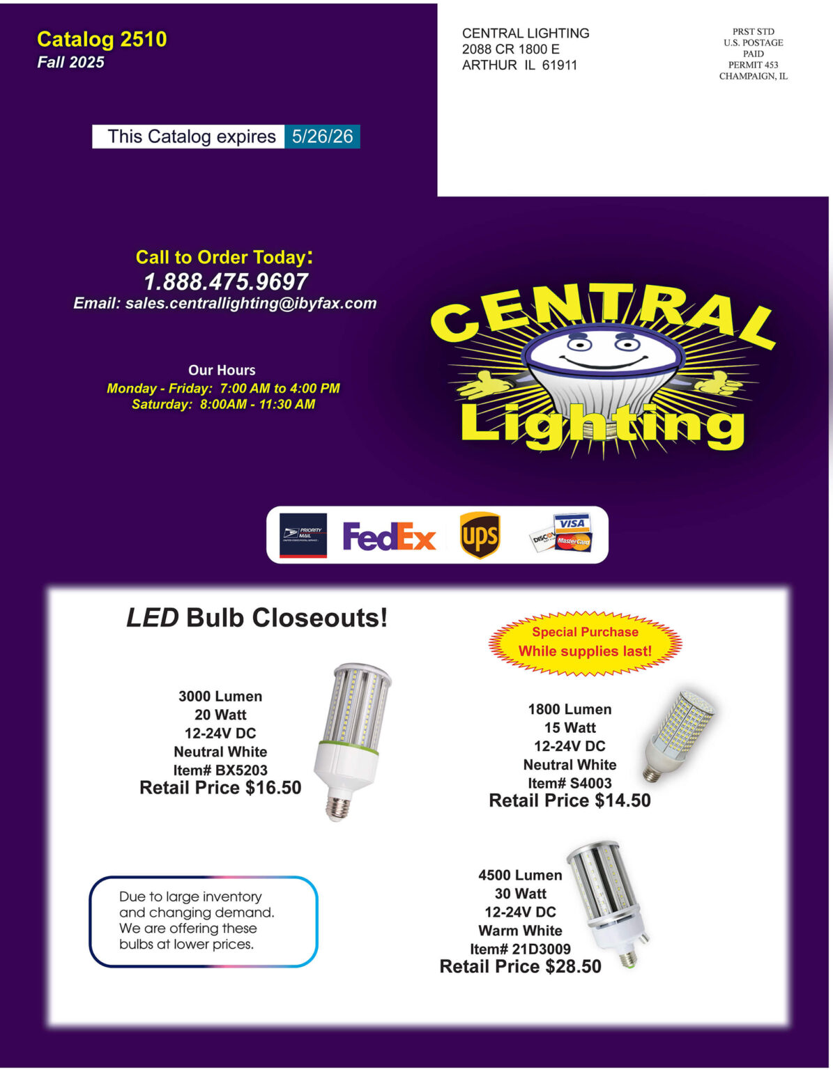 10.30.25 Central Lighting Fall 2025 Product Catalog Page 92