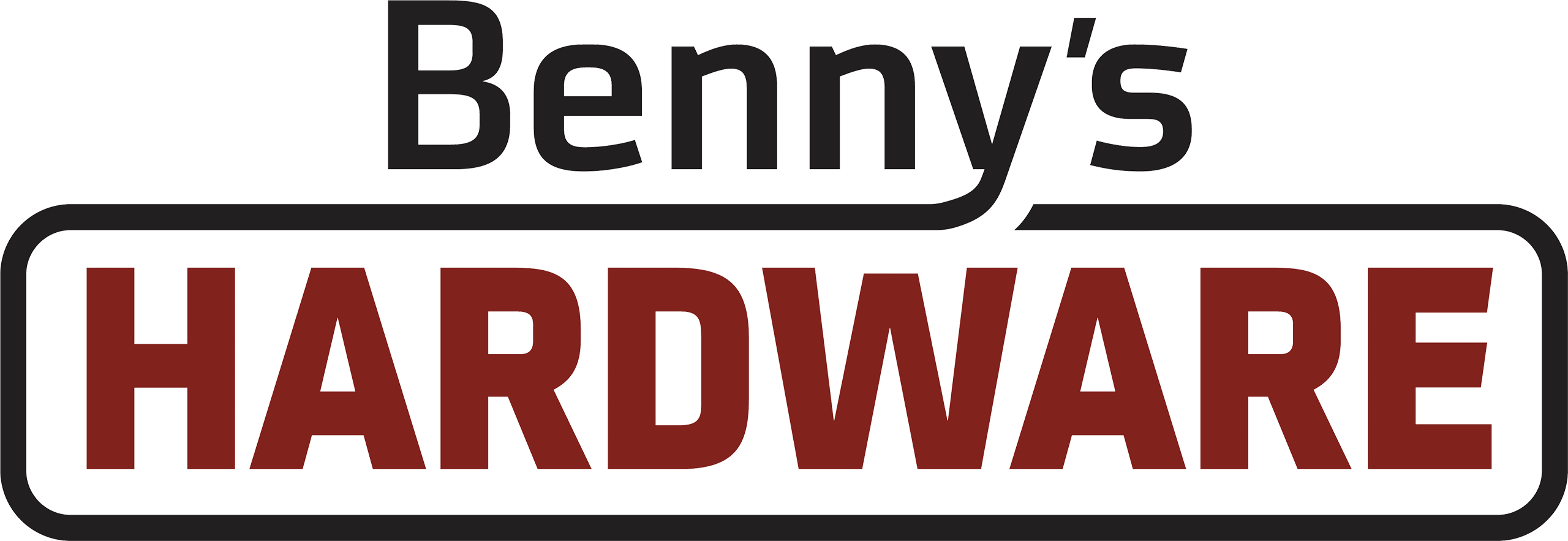 A rectangular sign with the text "Roland’s Meat Processing" in large white letters on a dark gray background.